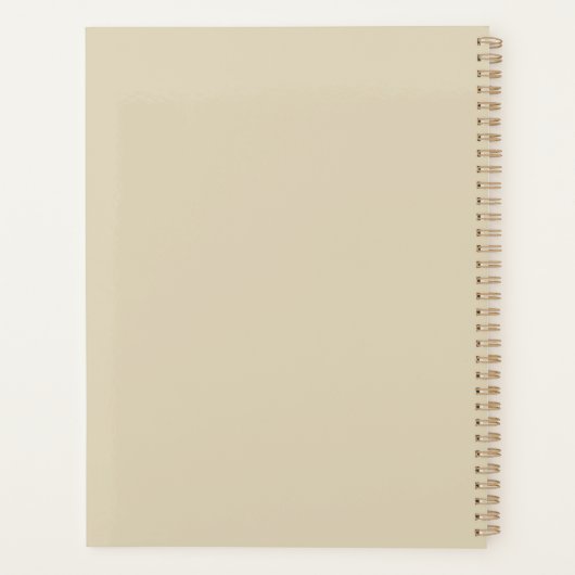 Aangepaste SLP-taaldocent Planner (Achterkant)