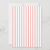 Aangepaste Slumdunk Oh Boy Baseball Baby shower Bu Kaart (Achterkant)