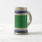 Aangepaste smaragdgroene knopspeld bierpul (Voorkant rechts)