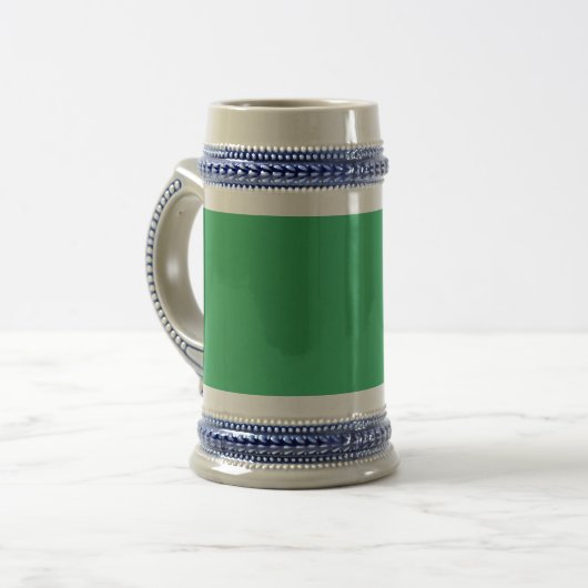 Aangepaste smaragdgroene knopspeld bierpul (Voorkant links)