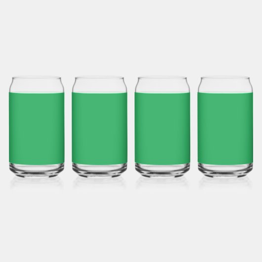 Aangepaste smaragdgroene knopspeld blikvorm glas (Voorkant)