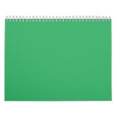Aangepaste smaragdgroene knopspeld kalender (Hoes)