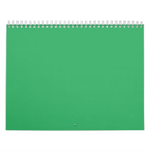 Aangepaste smaragdgroene knopspeld kalender