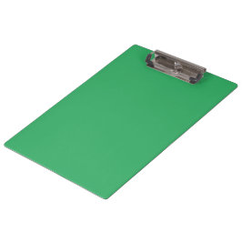 Aangepaste smaragdgroene knopspeld klembord