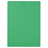 Aangepaste smaragdgroene knopspeld klembord (Achterkant)