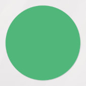 Aangepaste smaragdgroene knopspeld labels (Design 2)