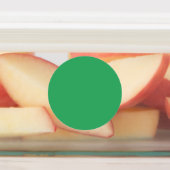Aangepaste smaragdgroene knopspeld labels (Aangebracht)
