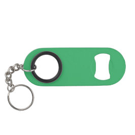 Aangepaste smaragdgroene knopspeld mini flessenopener
