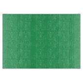 Aangepaste smaragdgroene knopspeld snijplank (Voorkant)