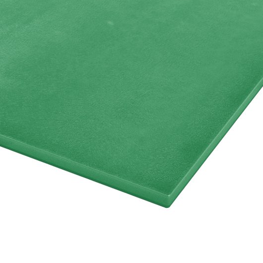 Aangepaste smaragdgroene knopspeld snijplank (Hoek)