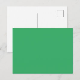 Aangepaste smaragdgroene knopspeld uitnodiging briefkaart