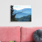 Aangepaste smoky Mountain Canvas afdrukken (Insitu (Woonkamer))