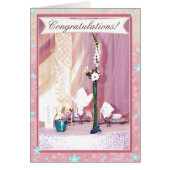 Aangepaste SMS-bruiloft - Creditcard (Voorkant)