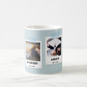 Aangepaste Snapshot Style Vaderdag Opa Gift Koffiemok (Center)