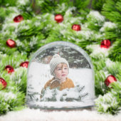 Aangepaste Sneeuw Wereldbol Foto Sneeuwbol (Kerstmis)