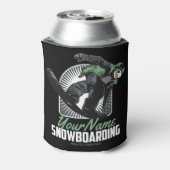 Aangepaste sneeuwboarder Shredding Blikjeskoeler (Blikje Achterkant)