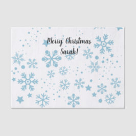 Aangepaste sneeuwvlok tissuepapier