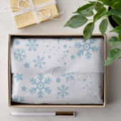 Aangepaste sneeuwvlok tissuepapier (Geschenk)