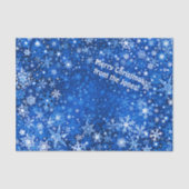 Aangepaste sneeuwvlok tissuepapier (Voorkant)