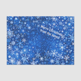 Aangepaste sneeuwvlok tissuepapier