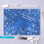 Aangepaste sneeuwvlok tissuepapier (Craft)