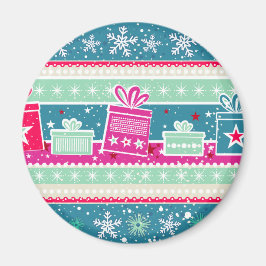 Aangepaste sneeuwvlokken en Cadeaus Magneet