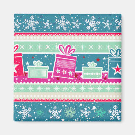 Aangepaste sneeuwvlokken en Cadeaus Magneet