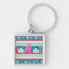 Aangepaste sneeuwvlokken en Cadeaus Sleutelhanger