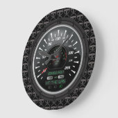 Aangepaste snelheidsmeter grote klok (Hoek)