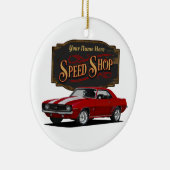 Aangepaste snelheidswinkel keramisch ornament (Rechts)