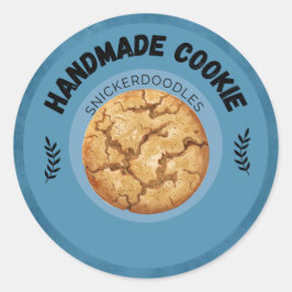Aangepaste Snickerdoodle Cookie Labels
