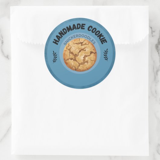 Aangepaste Snickerdoodle Cookie Labels (Tas)