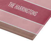 Aangepaste snijborden voor striptiepatroon snijplank (Hoek)