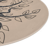 Aangepaste snijplank met boom (Hoek)