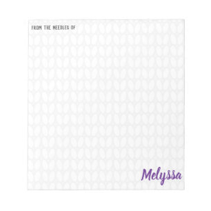 Aangepaste snit notitieblok