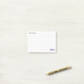 Aangepaste snit post-it® notes (Op bureau)