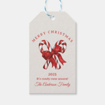 Aangepaste snoepriet vrolijk kerstrood