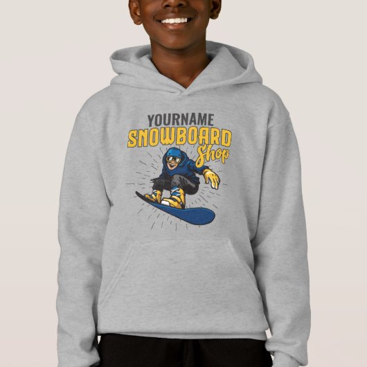 Aangepaste Snowboarder Snowboarden Winkel Big Air (Voorkant)