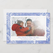 Aangepaste Snowflake Kerstkaart (Voorkant)