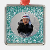 Aangepaste Snowflake Ornament (Voorkant)