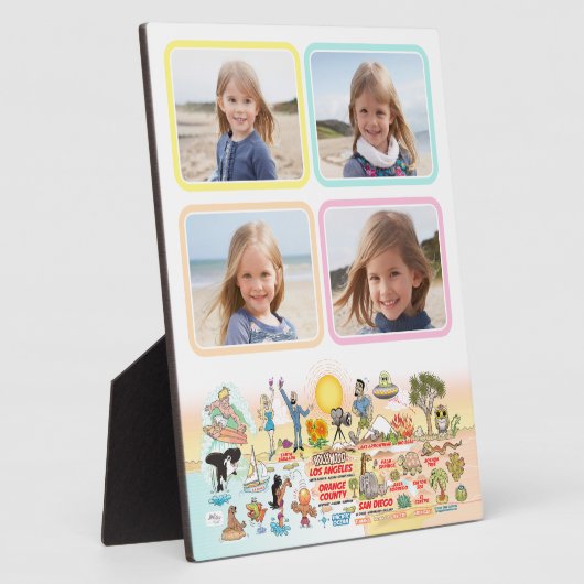 Aangepaste SoCal 8x10 - 4 omhoog Fotoplaat (Zijkant)