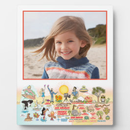 Aangepaste SoCal 8x10 Fotoplaat