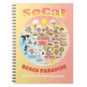 Aangepaste SoCal Notitieboek (Voorkant)