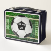Aangepaste Soccer Classics Metal Lunchbox (Voorkant)