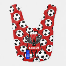 Aangepaste Soccer Monogram Letter A