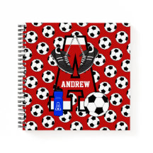 Aangepaste Soccer Monogram Letter A