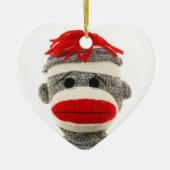 AANGEPASTE SOCK MONKEY ORNAMENT (Voorkant)
