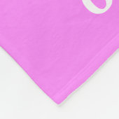 Aangepaste Softball Fleece Blanket (Hoek)