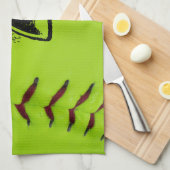 Aangepaste Softball-handdoek Theedoek (Quarter Fold)