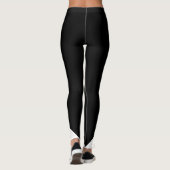 Aangepaste Softball-laag Leggings (Achterkant)